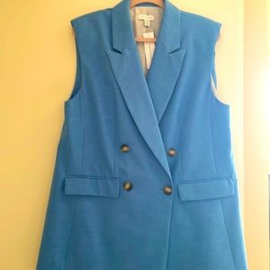 TOPSHOP Double Breasted Vest, NWT
